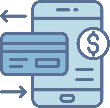 Ödeme Çizgisi Mavi Doldur