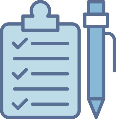 Kontrol Listesi Satırı Mavi Doldur