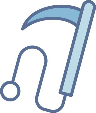 Kusari Satırı Mavi Doldur