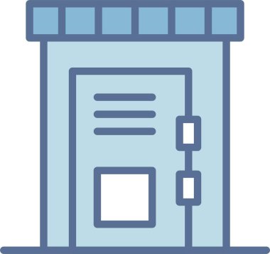 Taşınabilir Banyo Hattı Mavi Doldur