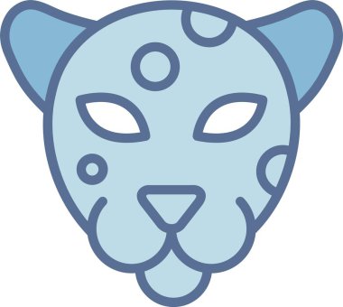 Jaguar Satırı Mavi Doldur