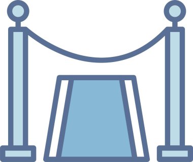 Kırmızı Halı Mavi Doldur