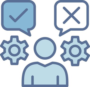 Karar Verme Satırı Mavi Doldur