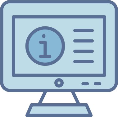 Bilgisayar Satırı Mavi Doldur