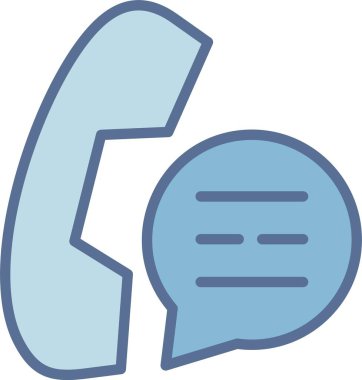 Telefon Hattı Mavi Doldur