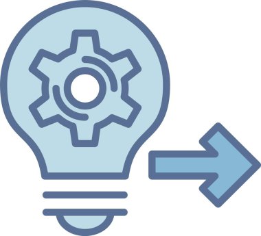 Yönlendirme Çizgisi Mavi Doldur