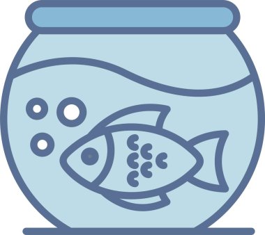 Balık Kasesi Hattı Mavi Doldur