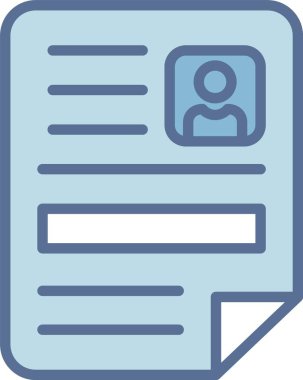 CV Satırı Mavi Doldur