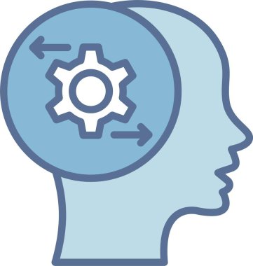 Davranış Çizgisi Mavi Doldur