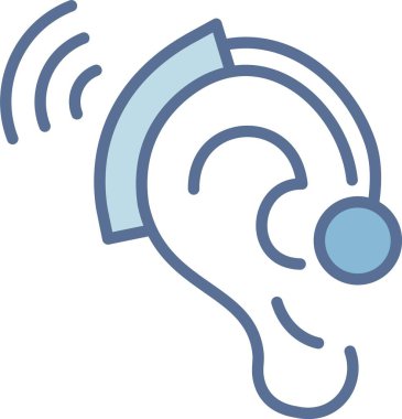 İşitme Satırı Mavi Doldur