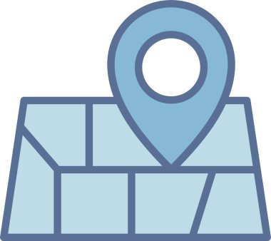 Harita Satırı Mavi Doldur