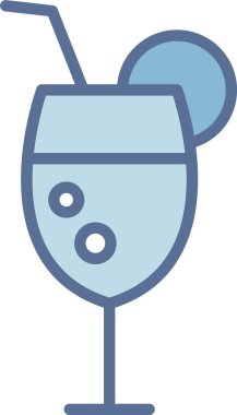 Kokteyl Hattı Mavi Doldur