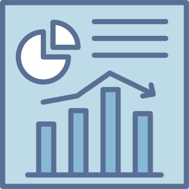 Diyagram Satırı Mavi Doldur