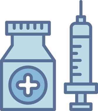 İlaç Satırı Mavi Doldur