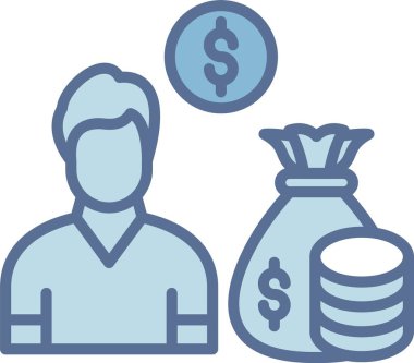 Varlık Çizgisi Mavi Doldur