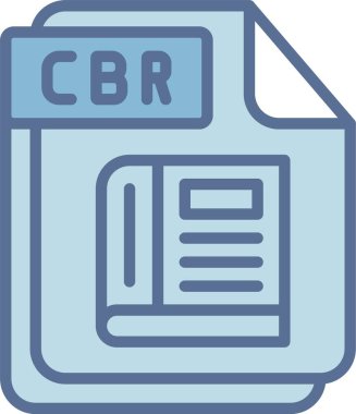 CBR Satırı Mavi Doldur