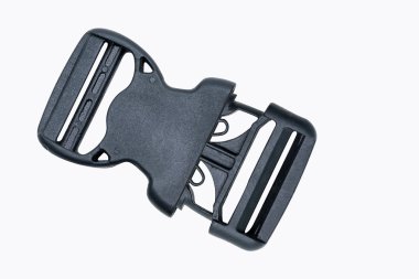 Plastik toka ya da beyaz arka plan üzerinde izole fastex tokaları.