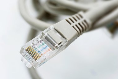 LAN kablosu, ağ kablosu, Rj45 konnektör, Cat5 ethernet ağ taksi
