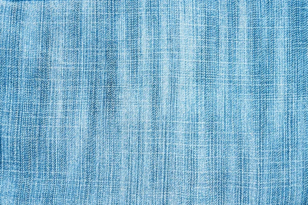 Close up image of blue denim jeans background or texture. — Stock Photo, Image