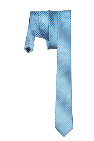 Мужской галстук на белом фоне — стоковое фото