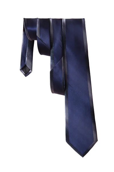 Gravata masculina em um fundo branco — Fotografia de Stock