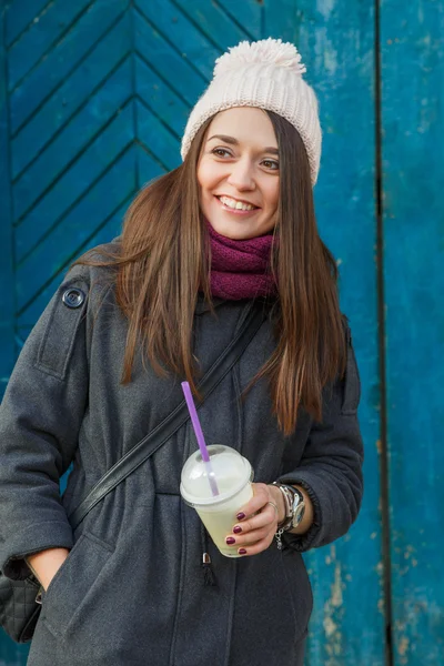 Chica bastante sonriente — Foto de Stock