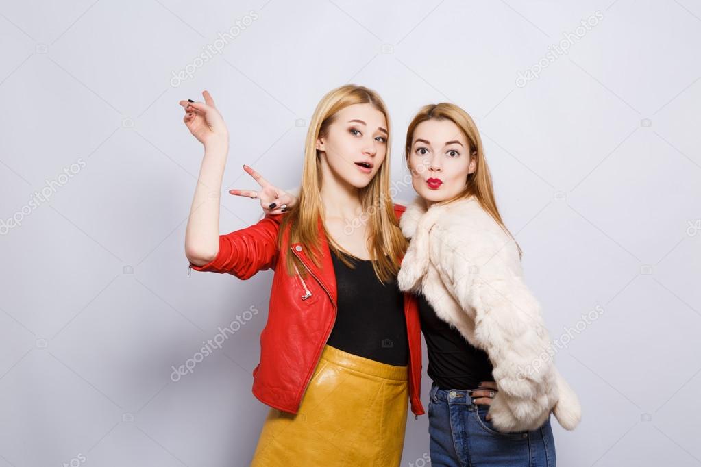Two female friends