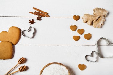 Tahta masada Noel kurabiyeleri