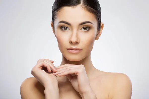 Model with ponytail — Stock Photo, Image