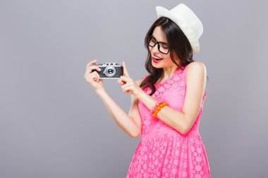 Stüdyo arka plan, şirin model