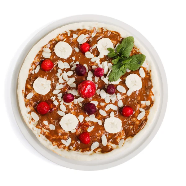 Makea pizza marjoilla — kuvapankkivalokuva