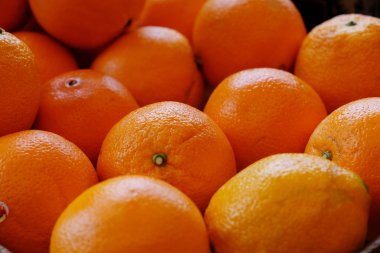 Arka plan olarak olgun portakal