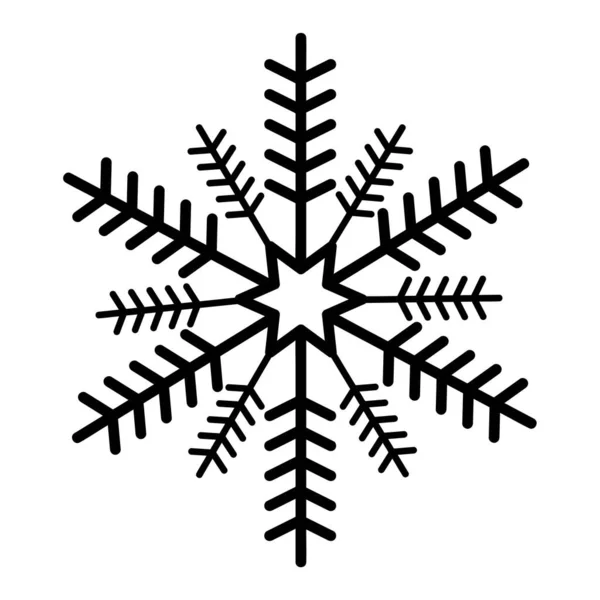 Snowflake winter set vector illustration — Stock Vector