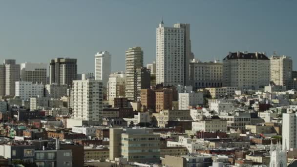 Stadtbild der Innenstadt — Stockvideo