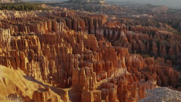 Formacje skalne w bryce canyon — Wideo stockowe