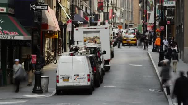 Rue animée de la ville — Video