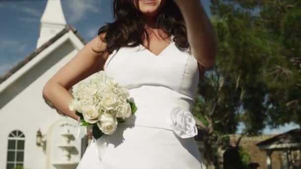 Кольцо невесты — стоковое видео