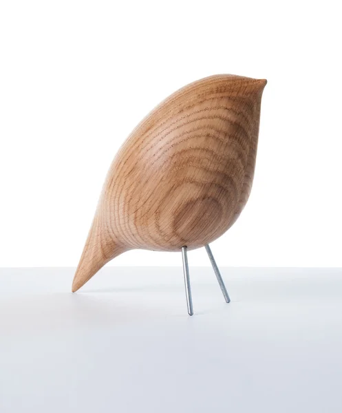 Ahşap kuş dekor modeli