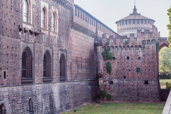 Milano Merkezi güzel Sforzesco Castle