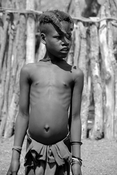 Bambino della tribù Himba — Foto Stock