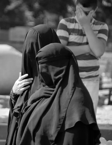 イスラム教徒の女性がベール — ストック写真