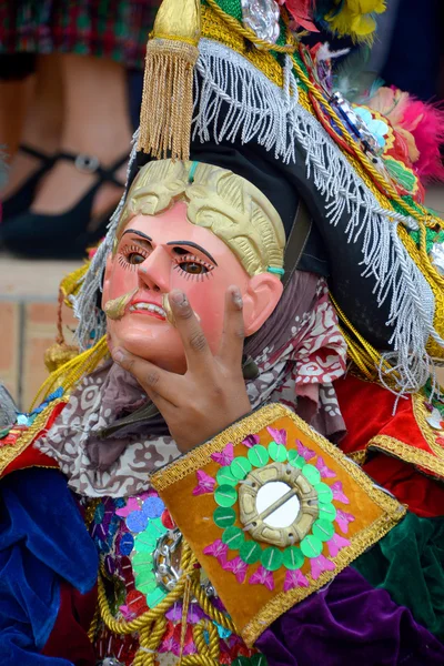 : Guatemala fiesta Maskeli dansçılar — Stok fotoğraf