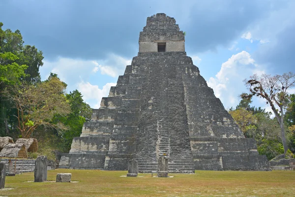 Tikal Guatemala 2016 Május Kolumbusz Előtti Maja Civilizáció Régészeti Lelőhelye — Stock Fotó