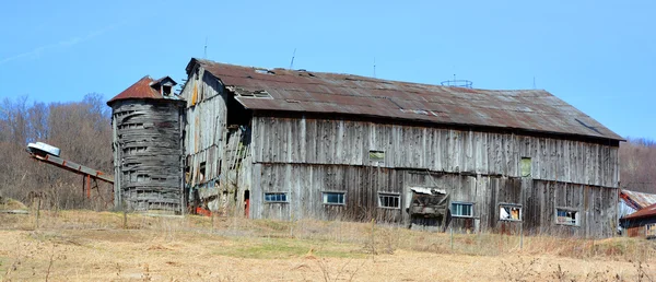 Bromont Quebec Canada April 2016 Frühlingshafter Alter Bauernhof Auf Dem — Stockfoto