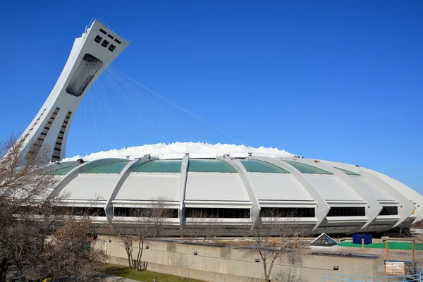 Montreal Kanada April 2016 Das Montreal Olympische Stadion Und Turm — Stockfoto