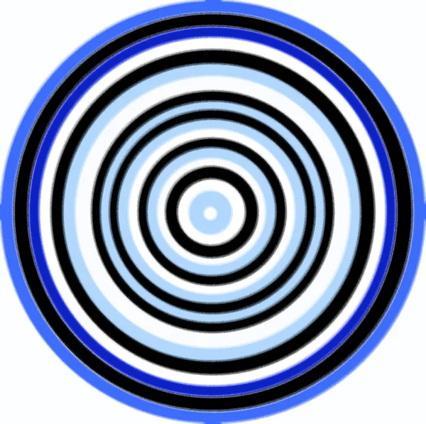 Niebieski Czarny Błyszczący Bezszwowy Tapeta Tekstura Byk Oko Wzór — Zdjęcie stockowe