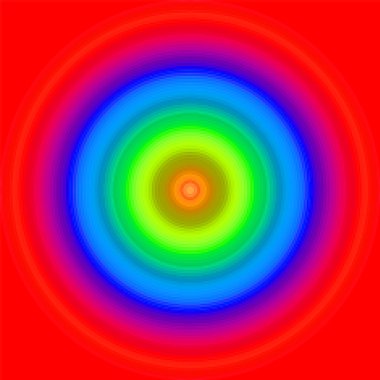 Pixelated sorunsuz colorfu daire