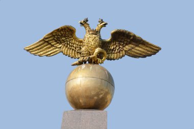Helsinki Finlandiya 09: 26 2015 Helsinki ilk halk heykeli, İmparatoriçe Taşı, İmparator I. Nicholas ve eşi Alexandra Feodorovna tarafından başkente bir an için dikildi.