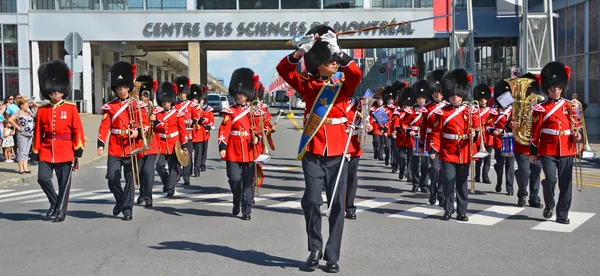 Parade van soldaat van de Royal 22 Regiment — Stockfoto