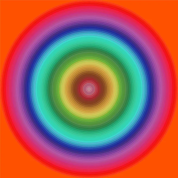 Pixelated cercle de colorfu sans couture — Photo
